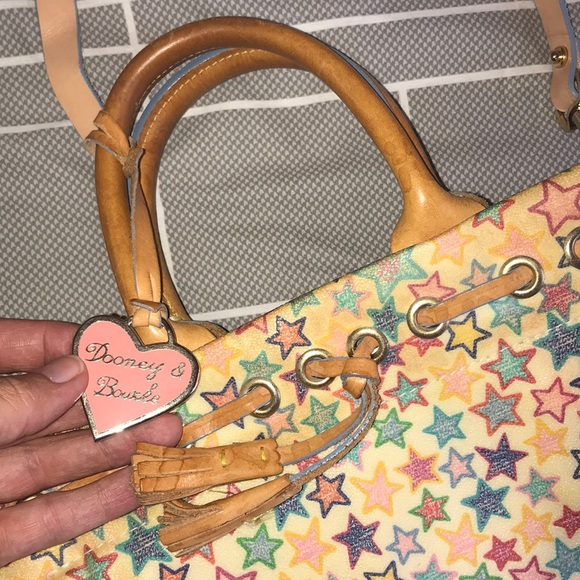 Dooney & Bourke Star print crossbody perfect vintg - Picture 5 of 8